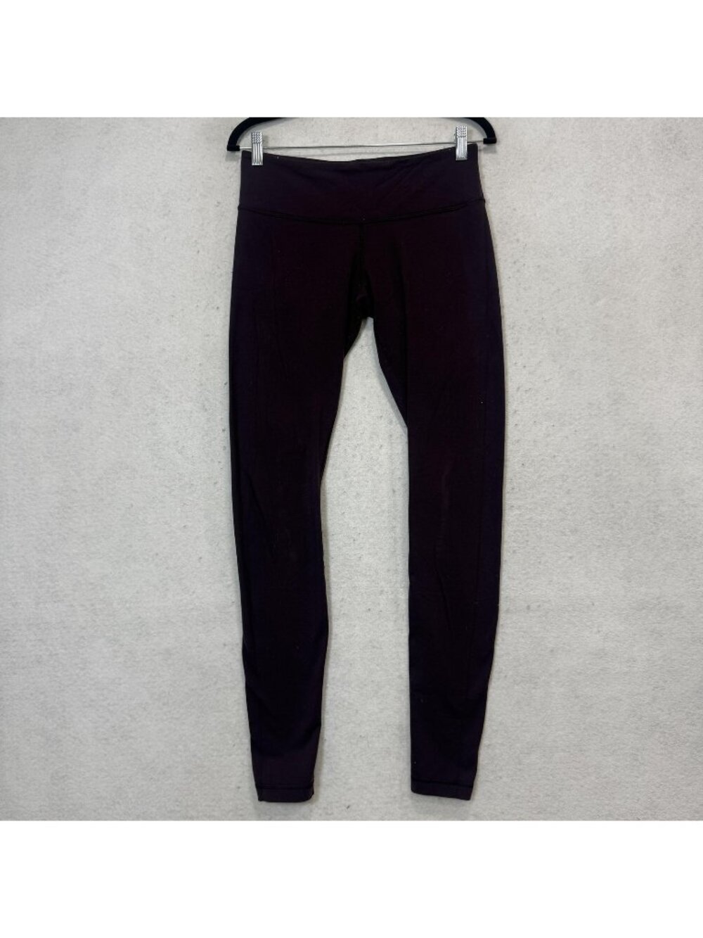 Lululemon Leggings Womens 8 Purple High Rise Ankle Yoga Pants Athletic Workout